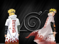 Minato e Naruto 4th Hokage